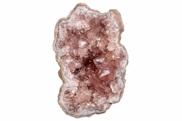 Sparkly Pink Amethyst Geode - Argentina #263071